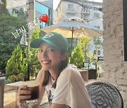 손담비, ♥이규혁과 카페 데이트에 찐 행복 미소 [TEN★]