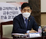 [포토] 김주현 위원장, 금융규제혁신회의 발언