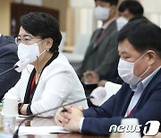 건강보험 재정개혁 추진단 회의 발언하는 김선민 심평원장