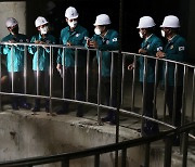 빗물터널 찾은 윤 대통령, 광화문·강남역 추가 설치 지시