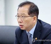 조승환 해수부 장관, 연합뉴스와 인터뷰