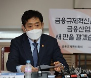 금융규제혁신회의 주재하는 김주현 금융위원장
