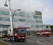 '드론 테러 대응'..경남도, 가스공사 통영기지 을지연습 훈련