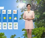 [날씨] 내일 아침 쌀쌀..큰 일교차