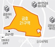 금호21구역, 9년만에 정비구역 지정되나