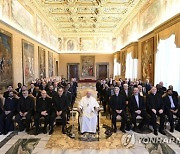 VATICAN POPE FRANCIS AUDIENCE