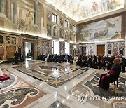 VATICAN POPE FRANCIS AUDIENCE