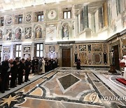 VATICAN POPE FRANCIS AUDIENCE