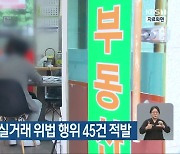 광주시, 부동산 실거래 위법 행위 45건 적발