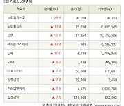 [fnRASSI]장마감, 거래소 상승 종목(노루홀딩스우 29.9% ↑)