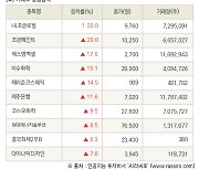 [fnRASSI]장마감, 거래소 상승 종목(HLB글로벌 30.0% ↑)