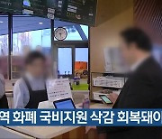 "지역 화폐 국비지원 삭감 회복돼야"