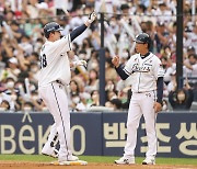 [잠실 게임노트] 두산, '1800K 달성' 양현종 격파..6-3 역전승