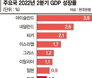 한국, 2분기도 0%대 경제성장률.. OECD 등 35개국 중 20위로 추락