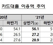 거리두기 풀리자, 카드사 상반기 순익 8.7% 증가