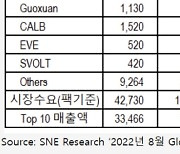 중국 CATL, 상반기 글로벌 배터리 매출 30%..K배터리, 26%