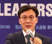 뉴스1 바이오리더스클럽 참석한 김민석 의원