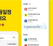 카드값·대출이자 알림톡 떴다..카카오페이 '금융일정 서비스'