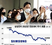 "바닥 쳤나" 삼성전자 4.5% 급등..잘 나가던 태·조·방 '털썩'