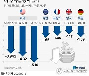 뉴욕증시, 2년만에 하루 최대 폭락..S&P 4.3%↓·나스닥 5.2%↓