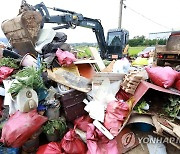 태풍 복구에 민간장비 집중투입..자원봉사 8천400명 참여