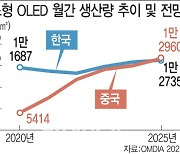 中 공세에 韓 디스플레이 고사할 판..'철옹성' OLED도 역전 위기