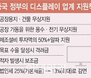 국가가 밀어주는 中 디스플레이..설비투자 지원하고 보조금까지