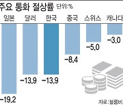 절정 치솟는 달러값..달러사재기 재현되나