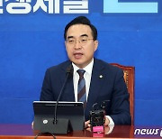 박홍근 "尹 정부 공공부문 정책후퇴, MB 민영화 판박이..좌시할 수 없어"