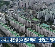 전북 아파트 매맷값 3주 연속 하락..전셋값도 떨어져