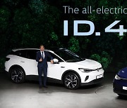 폭스바겐 첫번째 순수 전기 SUV ID.4 공개 [뉴시스Pic]