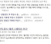 대통령실 비판 언론, 네이버 뉴스검색 이상하네