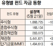 [데이터로 보는 증시]유형별 펀드 자금 동향( 9월 14일)