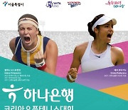 하나은행 코리아오픈 내일부터 예선 시작(17일 경기일정)