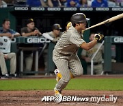 김하성 6G 만에 안타쳤지만..SD, 제임슨 MLB 데뷔전 완벽투에 0-4 패배