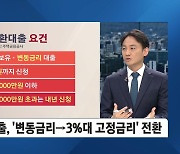 [이슈& 직설] 안심전환대출 접수 첫날 문의만 폭주, '변동금리→3%대 고정금리' 전환..'영끌족' 숨통 트일까?