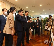 김진표 국회의장, 리잔수 중국 전인대 상무위원장 초청 만찬