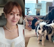 이승연 딸이 벌써 저렇게 컸어?.."힘나는 사진"