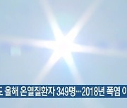 경기도 올해 온열질환자 349명..2018년 폭염 이후 최다