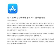 애플, 앱스토어 앱 구입 가격 인상.. 0.99달러=1500원