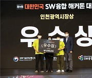 SW 융합 해커톤 대회서 인천대표팀 선전