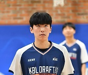 [JB포토] 2022 KBL 신인선수 드래프트 컴바인에 참가한 고려대 김태완