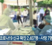부산 코로나19 신규 확진 2,407명..사망 7명