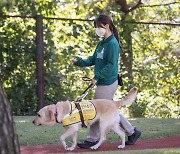 [Photo News] Companion for the blind