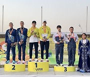 한국 근대5종, 아시아선수권대회 남녀 계주 동반 우승