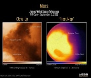 지구와 가까운 화성, 제임스 웹 '적외선 카메라'로 봤더니 [우주로 간다]