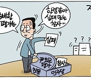 [데일리안 시사만평] 이재명의 민주당 오로지 '딴지걸기' 전략..협치 가면속 정쟁