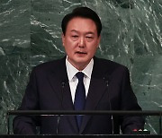 [속보] 윤대통령, 유엔총장과 25분간 면담..북핵 등 논의