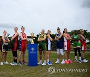 AUSTRALIA WOMEN BASKETBALL WORLD CUP CAPTAINS PHOTO