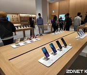 [르포] 애플, 잠실에 국내 네번째 스토어 오픈..삼성 텃밭 공략 가속